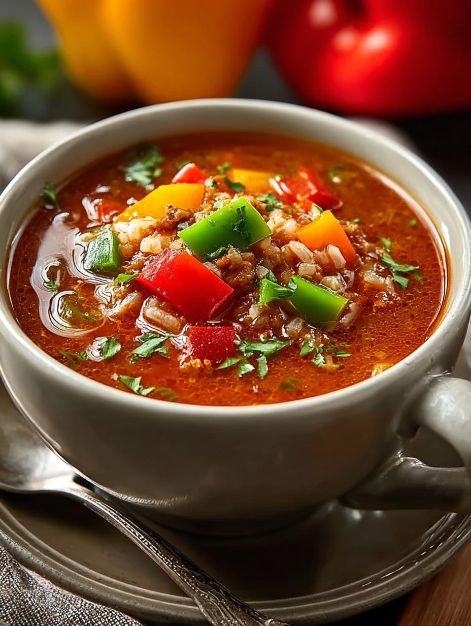 Stuffed Peppers Soup