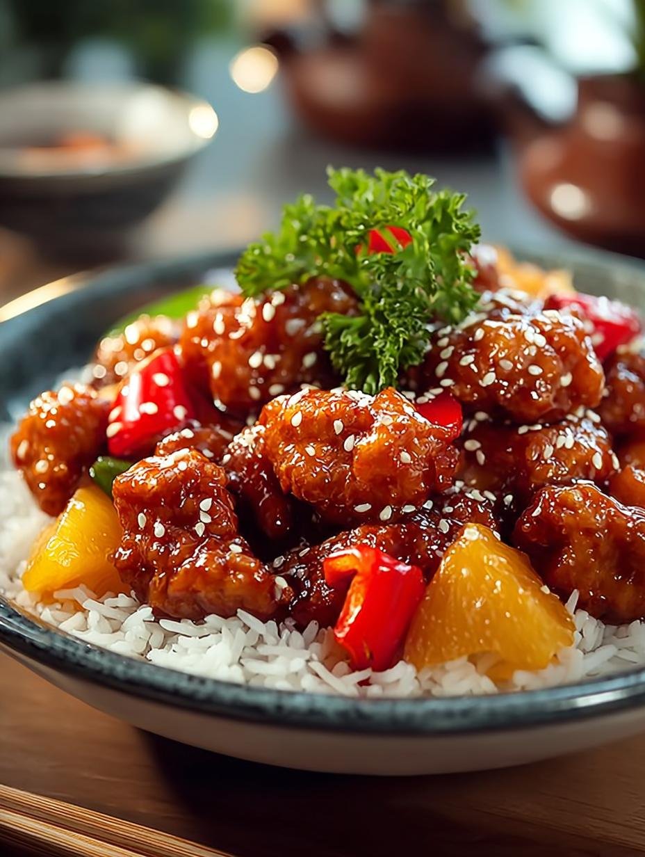 Sweet Sour Chicken