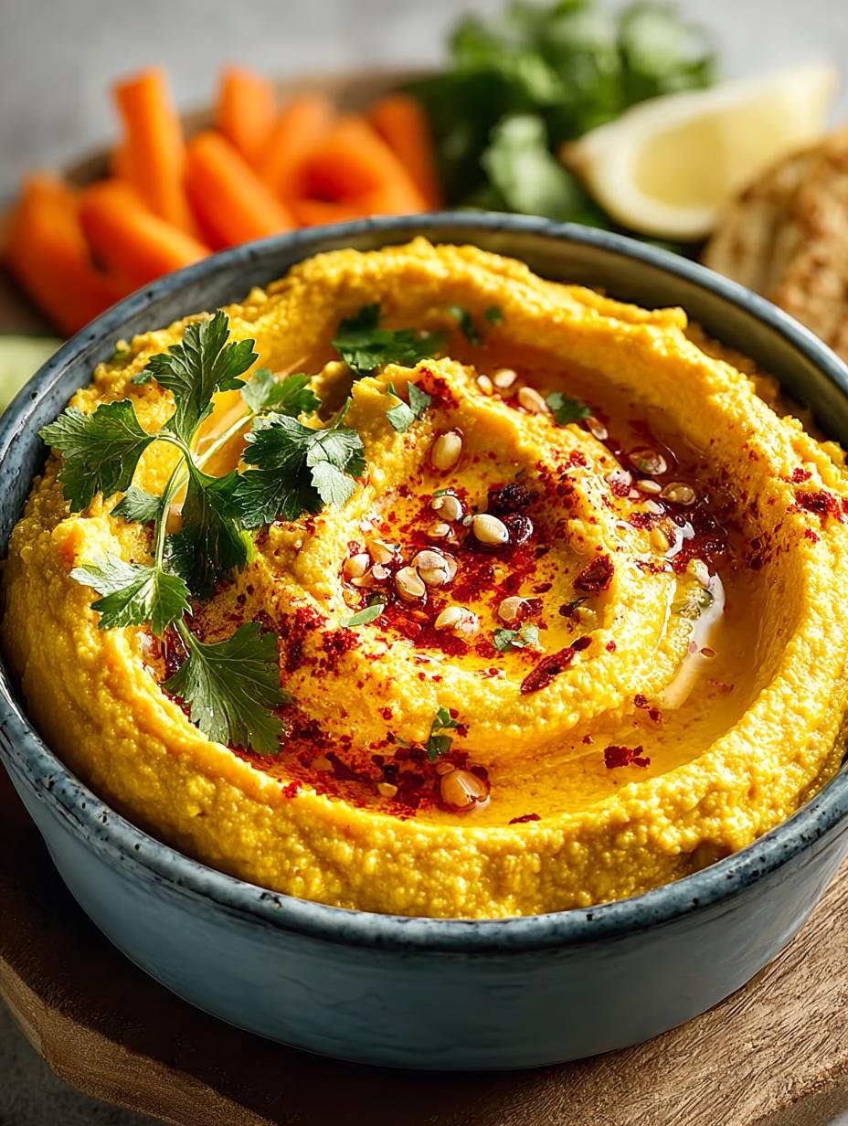 Delicious Turmeric Curry Hummus Recipe for Every Snack