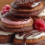 Valentine Ganache Cookies