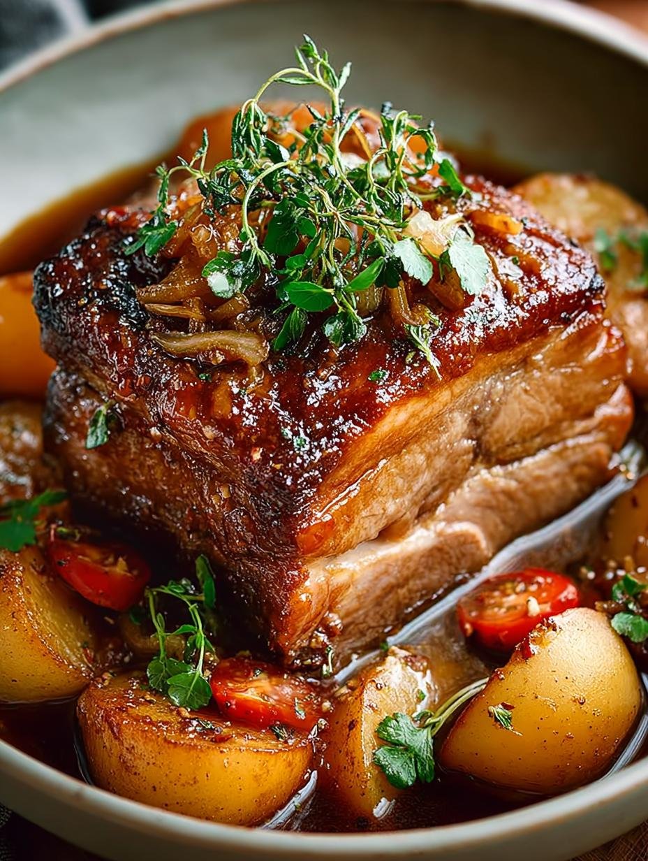 Apple Cider Braised Pork: 6 Steps to Fall Comfort Food - Apple Cider Braised Pork - main visual representation