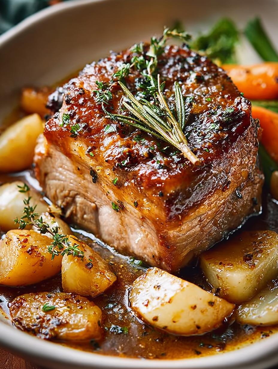 Apple Cider Braised Pork