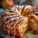 Apple Kringle with Vanilla