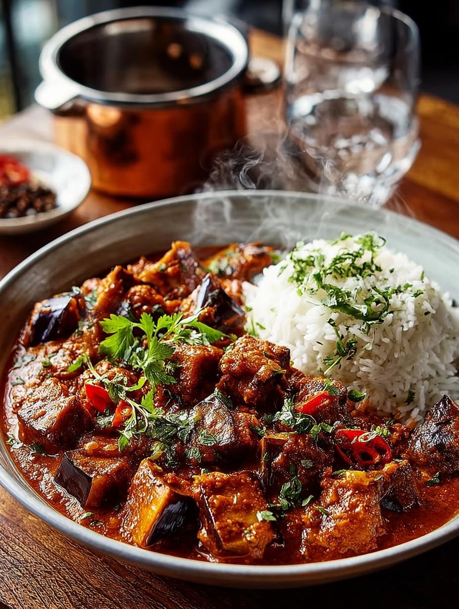 Aubergine Curry