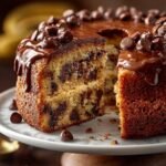 Banana Chocolate Chip Cake