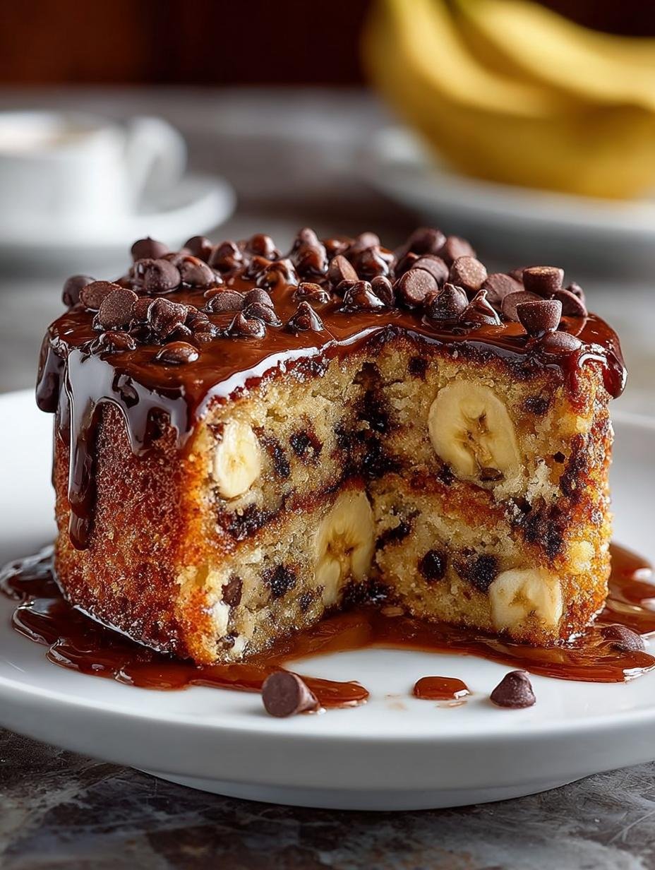 Banana Chocolate Chip Cake: 12 Reasons to Love It - Banana Chocolate Chip Cake - additional detail