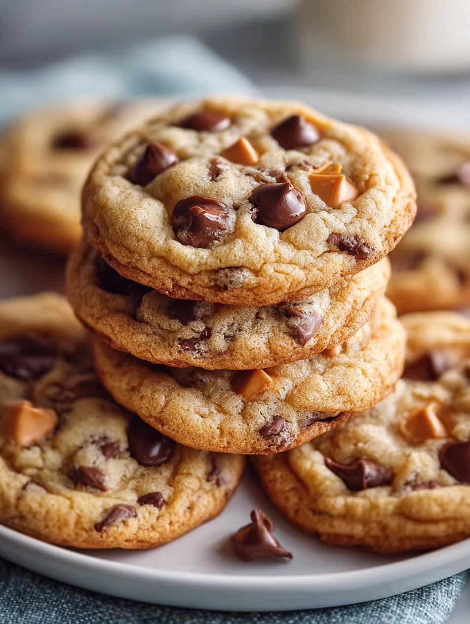 Butterscotch Chocolate Chip Cookies: 24 Minutes to Blissful Treats - Butterscotch Chocolate Chip Cookies - main visual representation