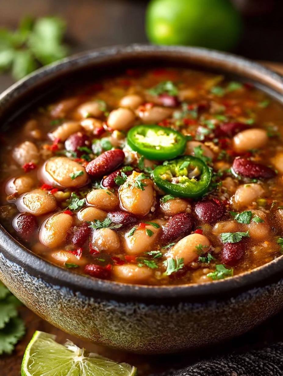 Delicious Charro Beans: A Cozy Tex-Mex Delight - Charro Beans - main visual representation