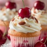 Cherry Almond Cupcakes