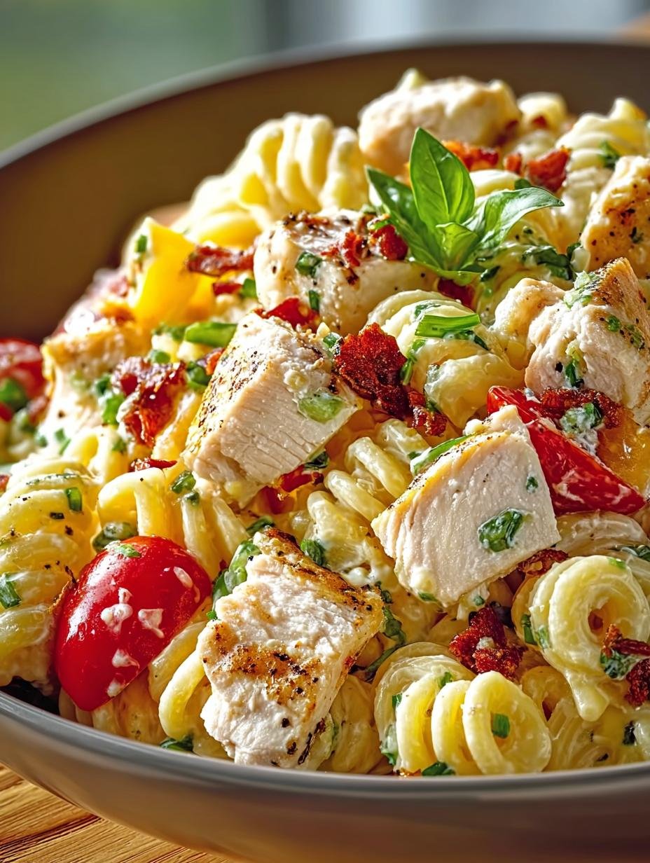 Chicken Club Pasta Salad: 5 Simple Steps to Delight - Chicken Club Pasta Salad - main visual representation