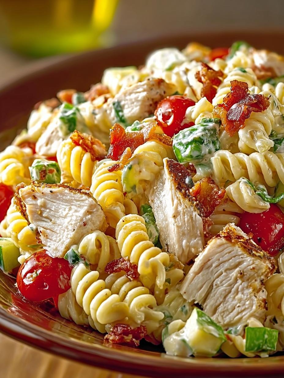 Chicken Club Pasta Salad: 5 Simple Steps to Delight - Chicken Club Pasta Salad - additional detail