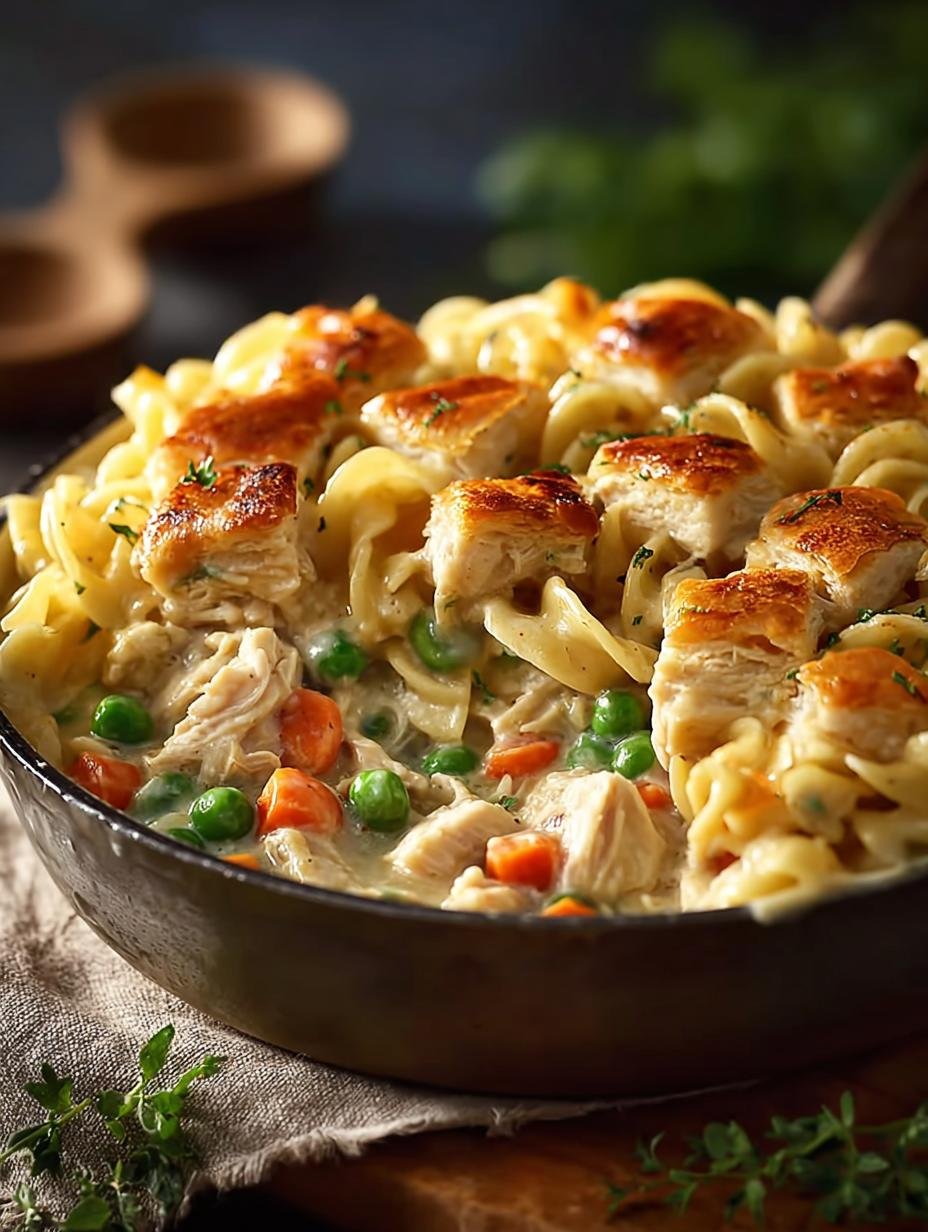 Chicken Pot Pie Pasta: 7 Comforting Steps to Delight - Chicken Pot Pie Pasta - main visual representation