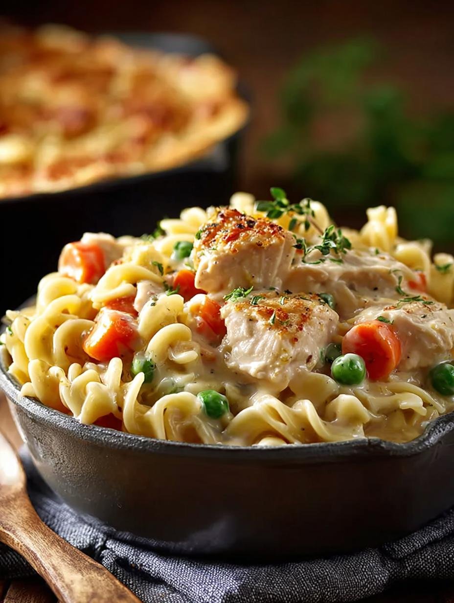 Chicken Pot Pie Pasta: 7 Comforting Steps to Delight - Chicken Pot Pie Pasta - additional detail
