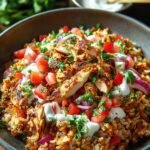 Chicken Shawarma Crispy Rice