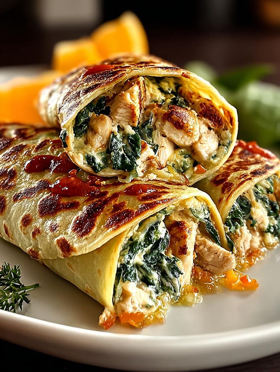 Chicken Spinach Stuffed Crepes: 5 Reasons to Love This Dish - Chicken Spinach Stuffed Crepes - additional detail