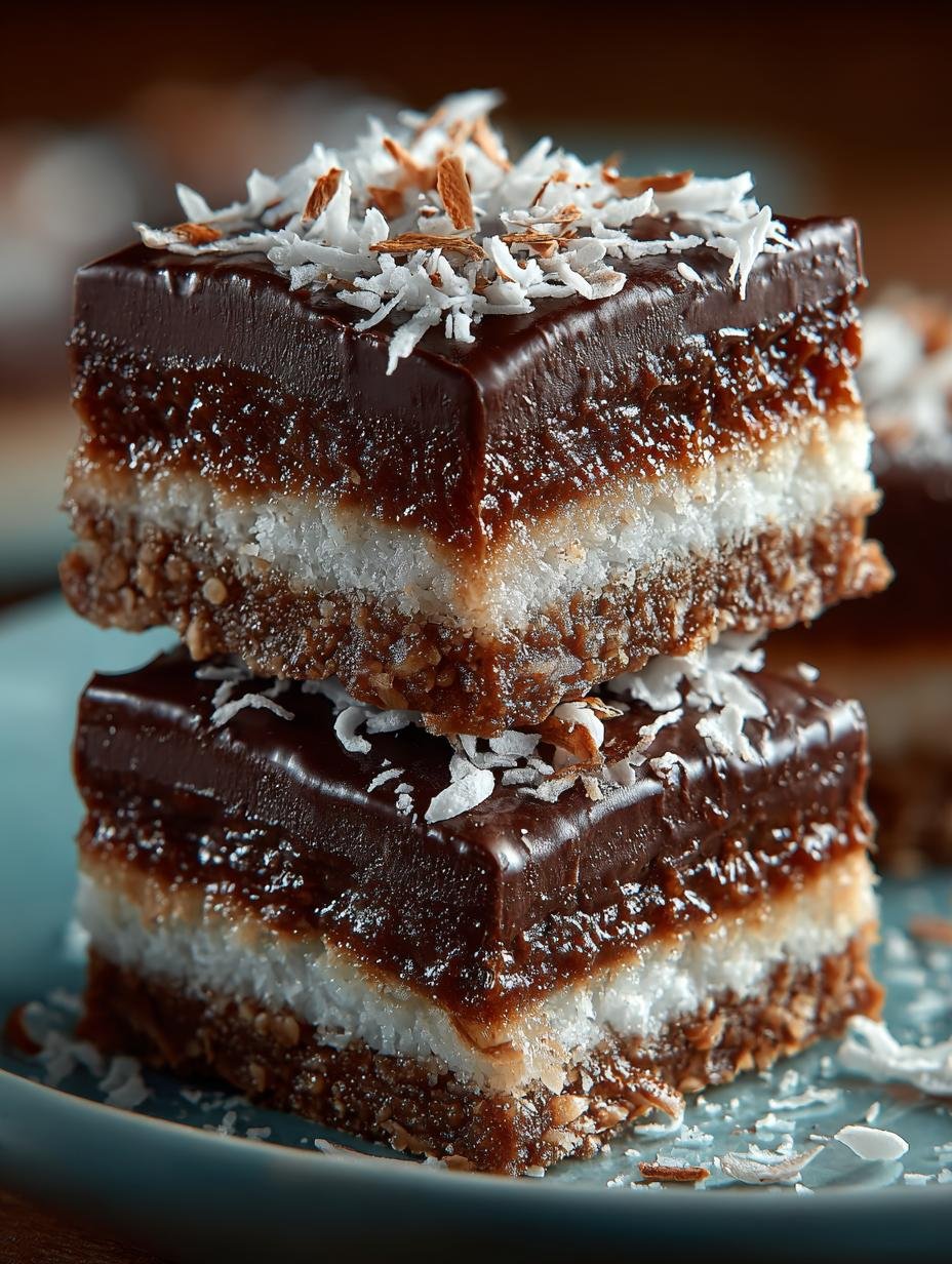 Coconut Chocolate Refrigerator Slice: 5 Irresistible Steps - Coconut Chocolate Refrigerator Slice - main visual representation
