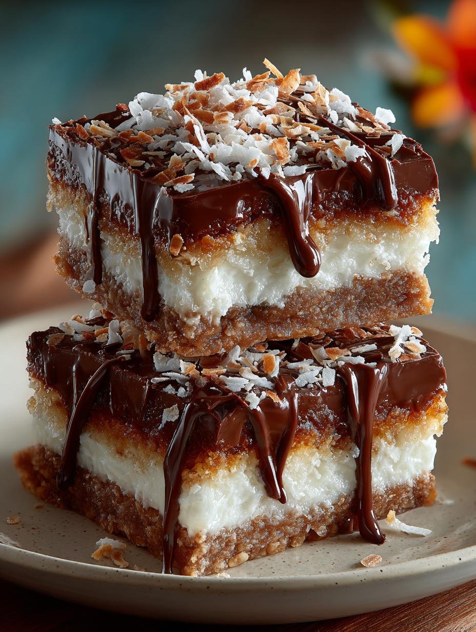 Coconut Chocolate Refrigerator Slice: 5 Irresistible Steps - Coconut Chocolate Refrigerator Slice - additional detail
