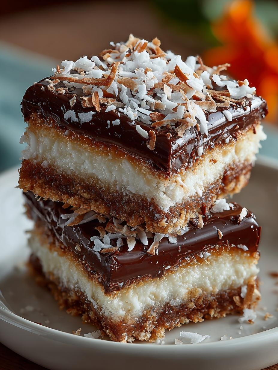 Coconut Chocolate Refrigerator Slice: 5 Irresistible Steps