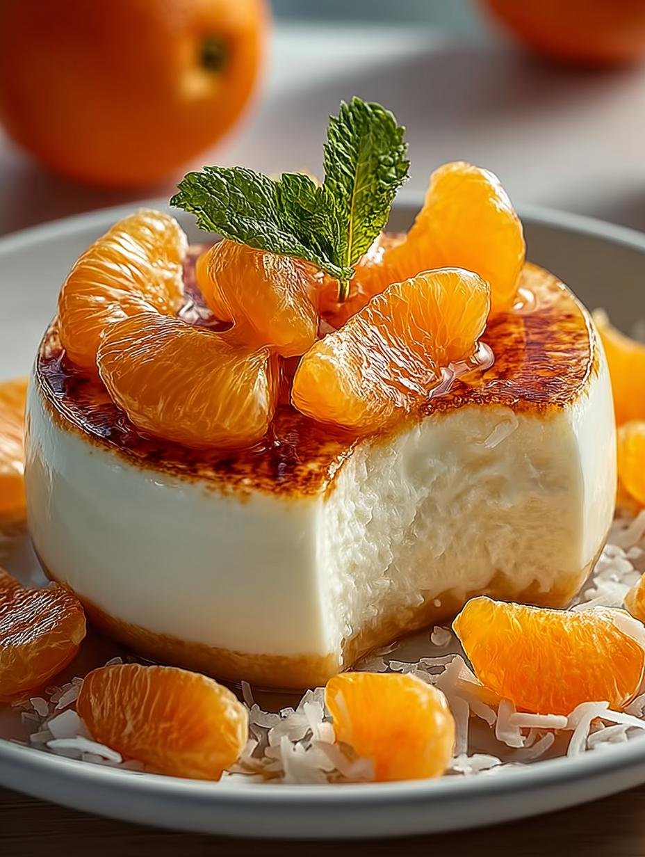 Coconut Orange Glow: 5 Steps to a Radiant Dessert Delight