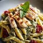 Creamy Pesto Chicken Pasta