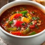 Crockpot Stuffed Pepper Soup