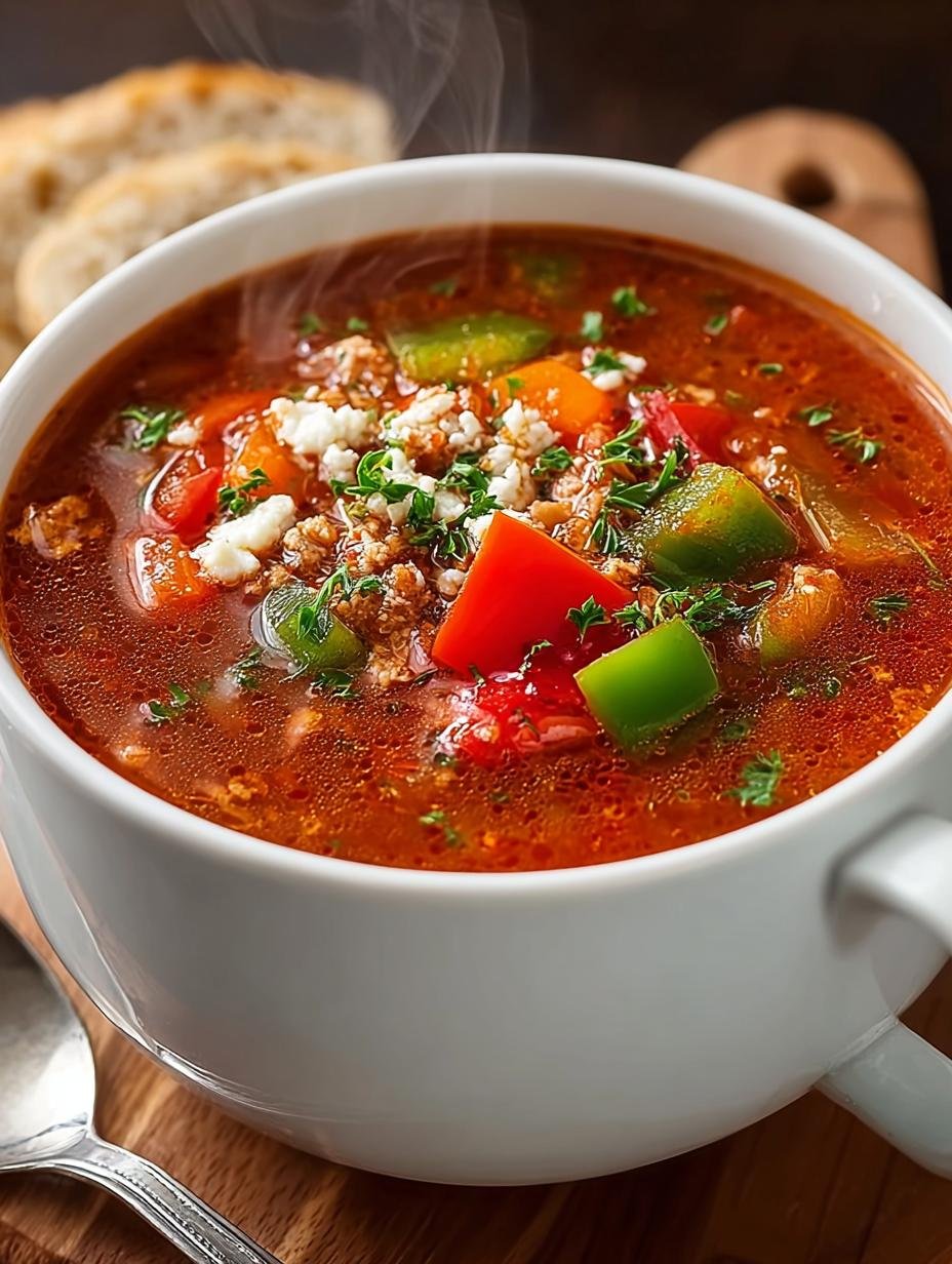Delicious Crockpot Stuffed Pepper Soup Recipe to Savor - Crockpot Stuffed Pepper Soup - additional detail