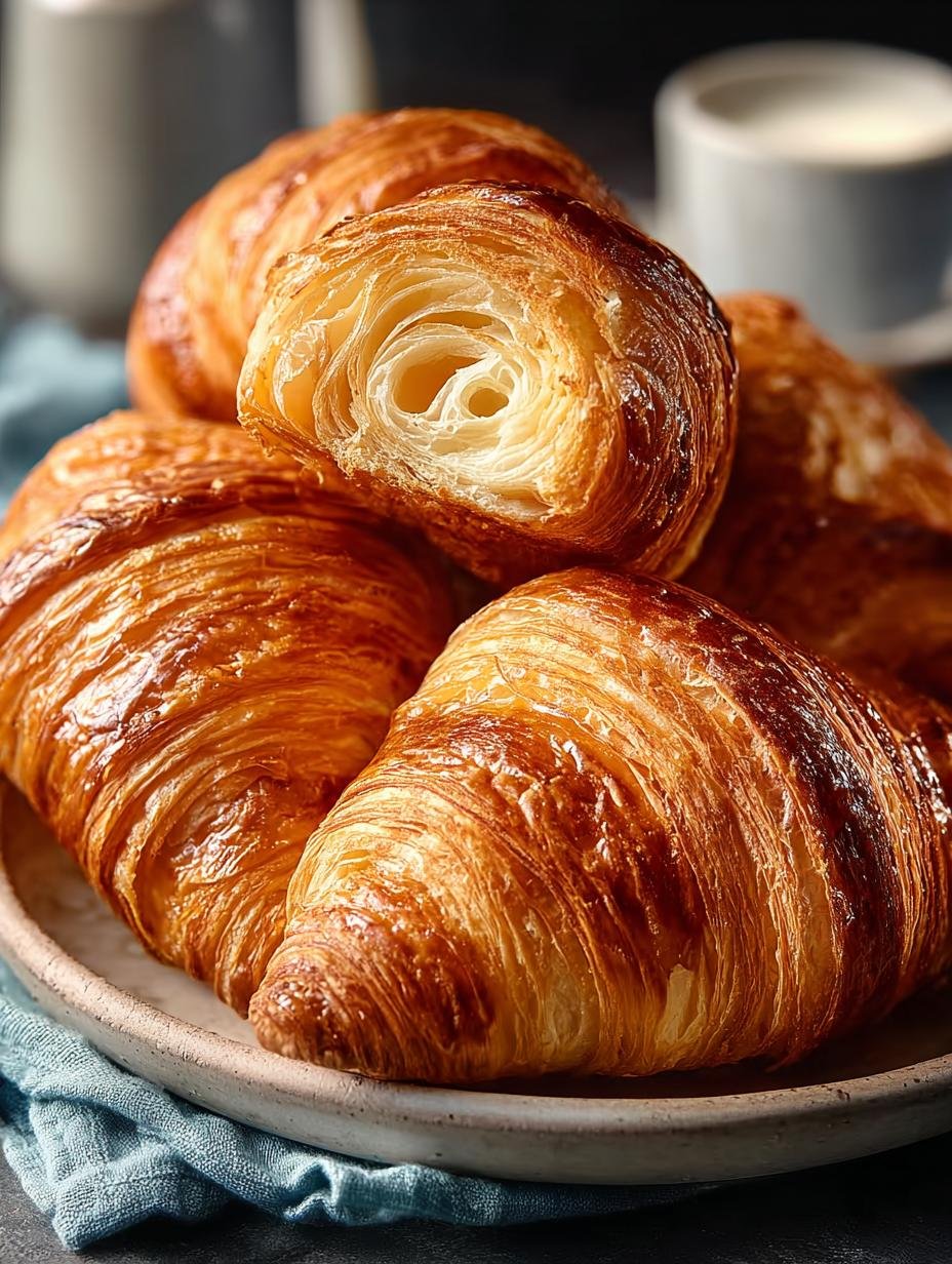 Ultimate Croissants: 12 Steps to Flaky Perfection - Croissants - additional detail