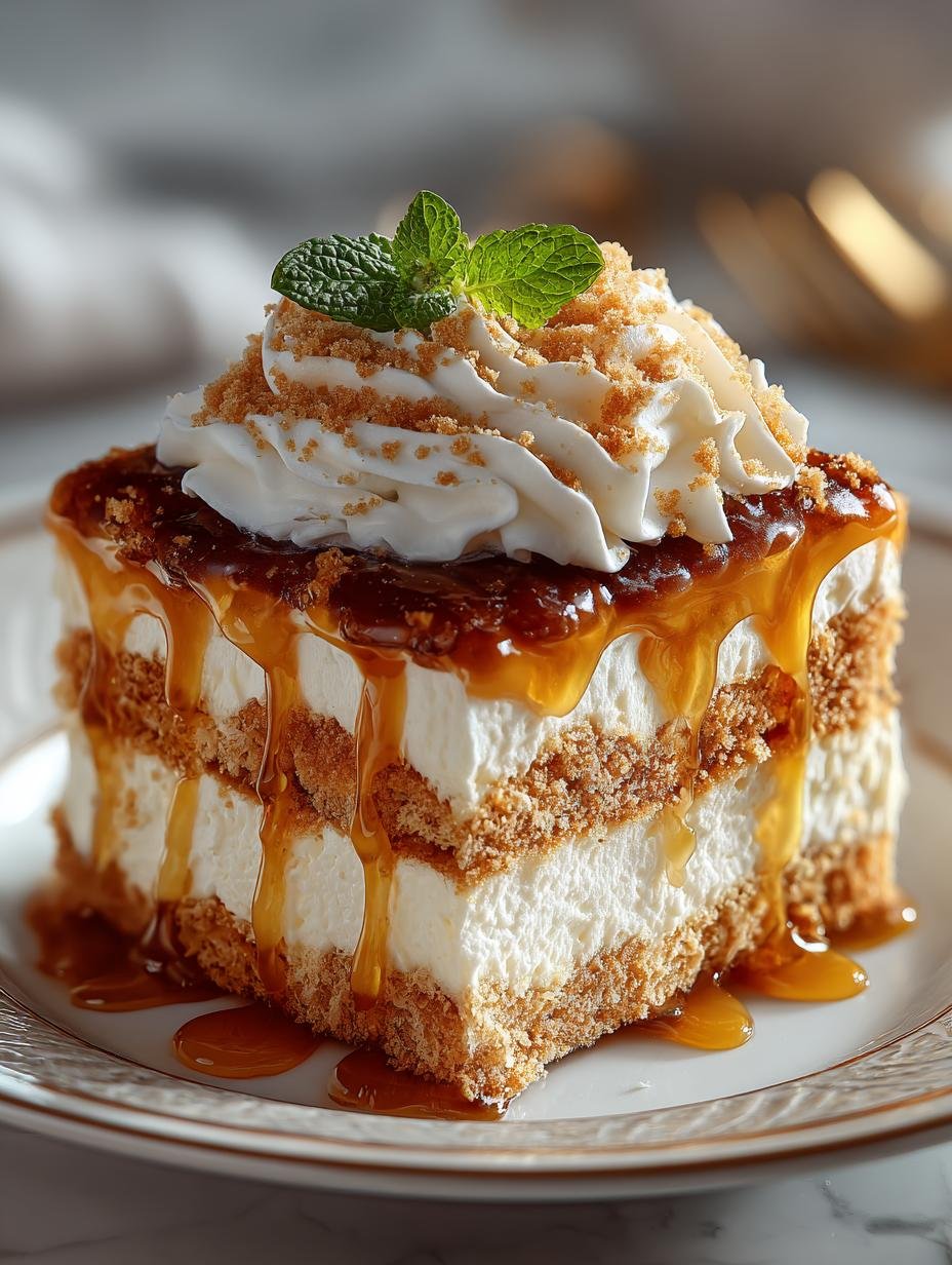 Delicious Custard Biscuit Refrigerator Cake Recipe - Custard Biscuit Refrigerator Cake - main visual representation