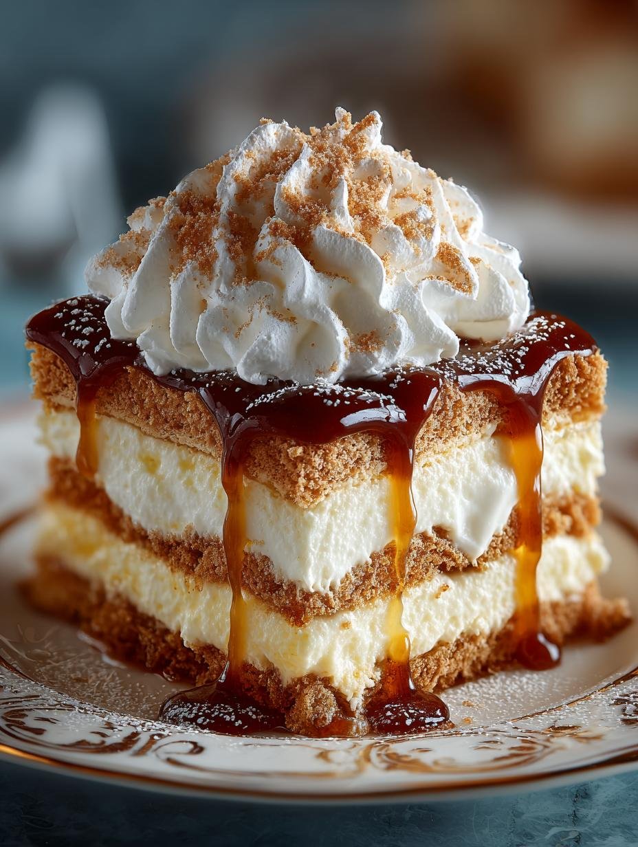 Delicious Custard Biscuit Refrigerator Cake Recipe