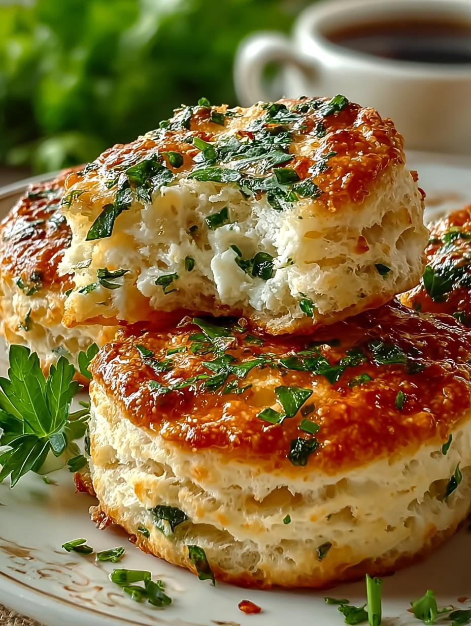 Herbed Cottage Cheese Biscuits