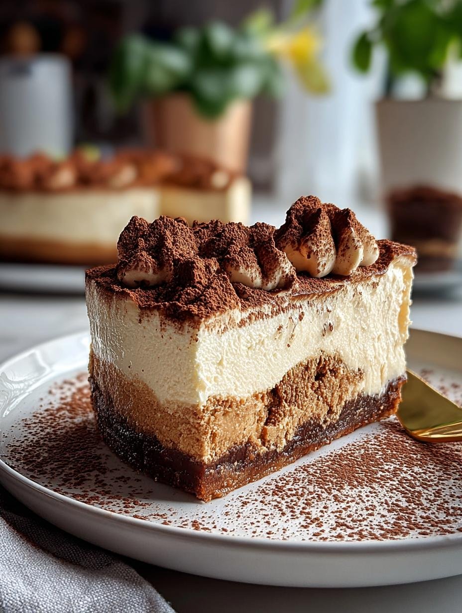 Indulge Tiramisu Cheesecake Heavenly Delight - Indulge Tiramisu Cheesecake Heavenly - main visual representation