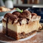Indulge Tiramisu Cheesecake Heavenly