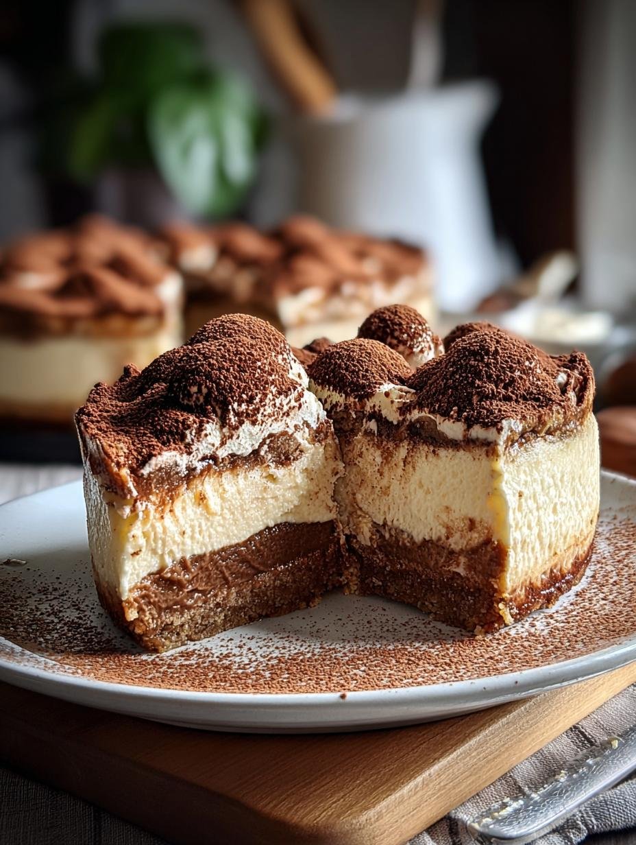 Indulge Tiramisu Cheesecake Heavenly Delight - Indulge Tiramisu Cheesecake Heavenly - additional detail