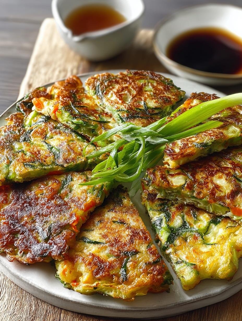 Crispy Korean Vegetable Pancakes: 5 Flavorful Steps - Korean Vegetable Pancakes - main visual representation