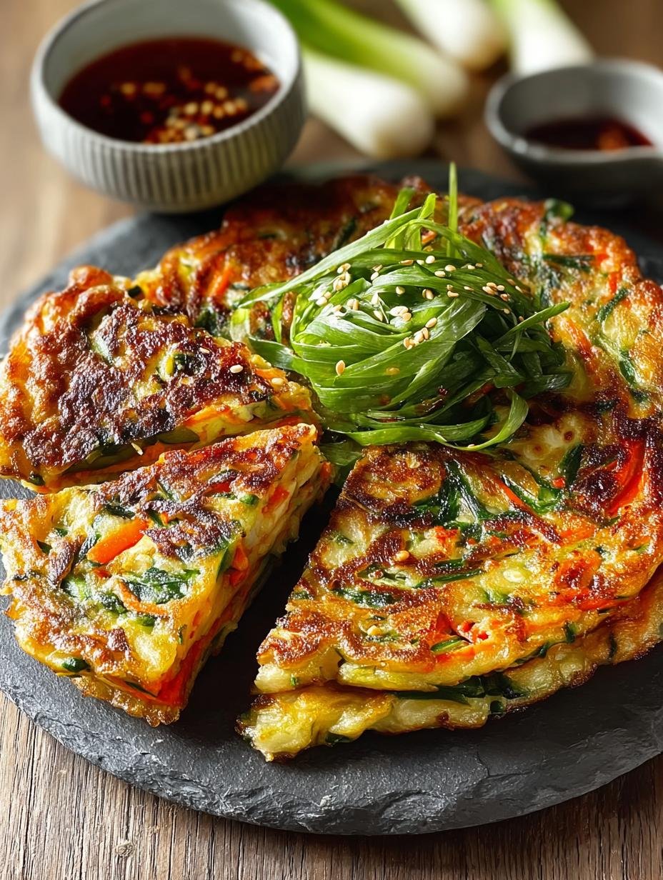 Crispy Korean Vegetable Pancakes: 5 Flavorful Steps - Korean Vegetable Pancakes - additional detail