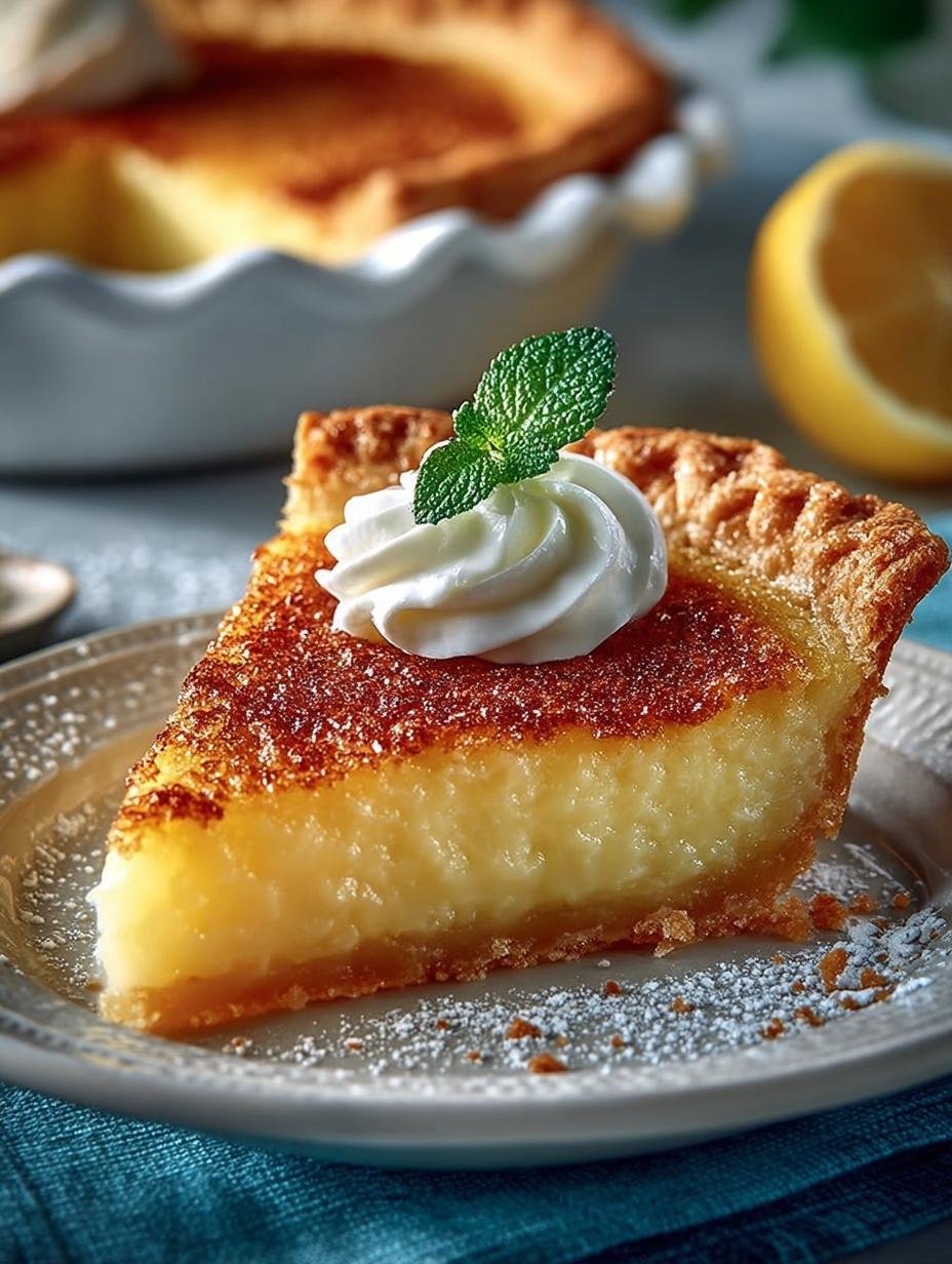 Lemon Chess Pie: 7 Reasons You'll Love This Classic Dessert - Lemon Chess Pie - additional detail