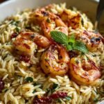 Mediterranean Shrimp Orzo