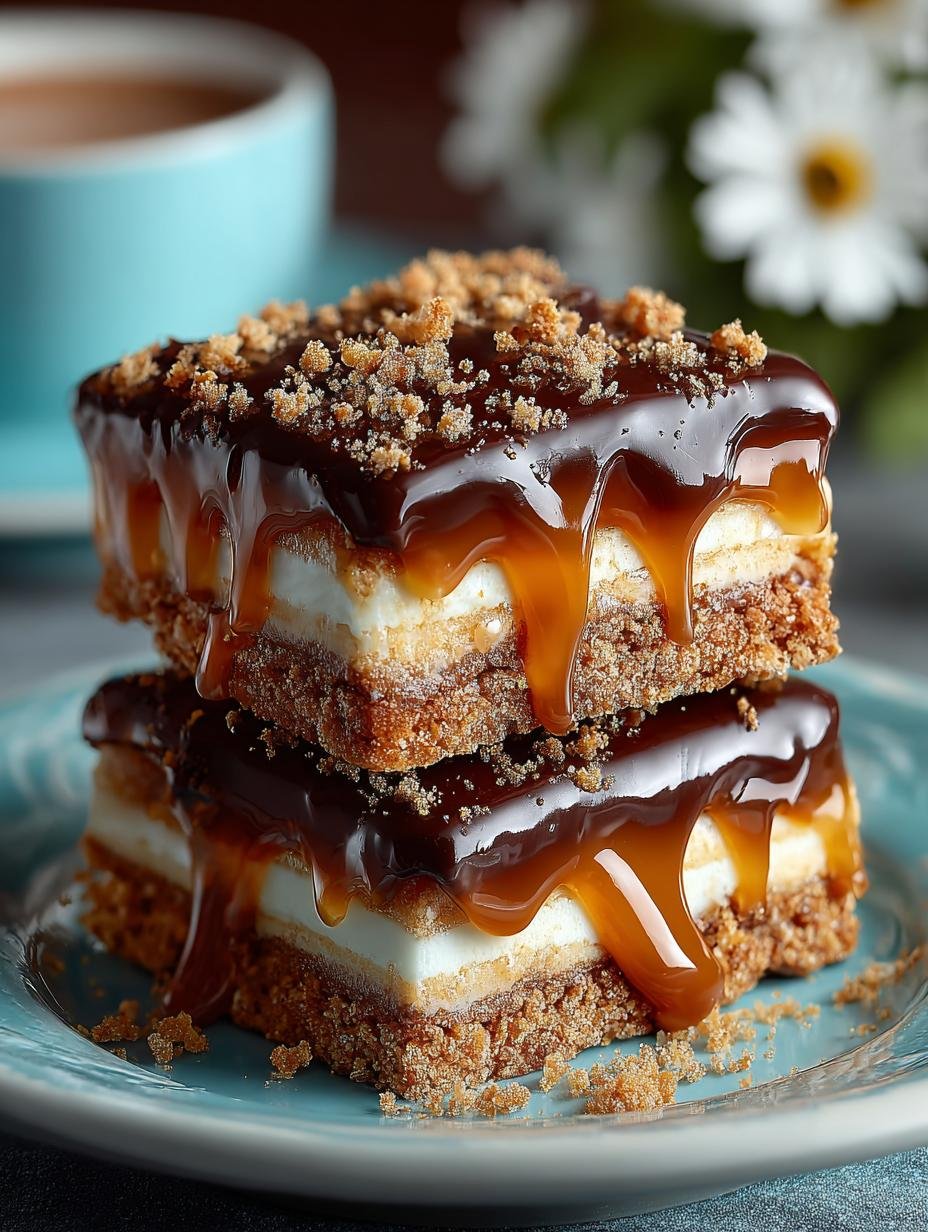 Millionaire Marie Biscuit Squares: 8 Irresistible Layers