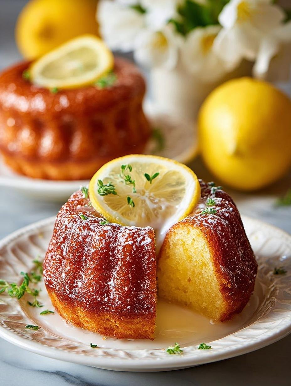 Mini Lemon Bundt Cakes: 12 Delightful Bites - Mini Lemon Bundt Cakes - additional detail