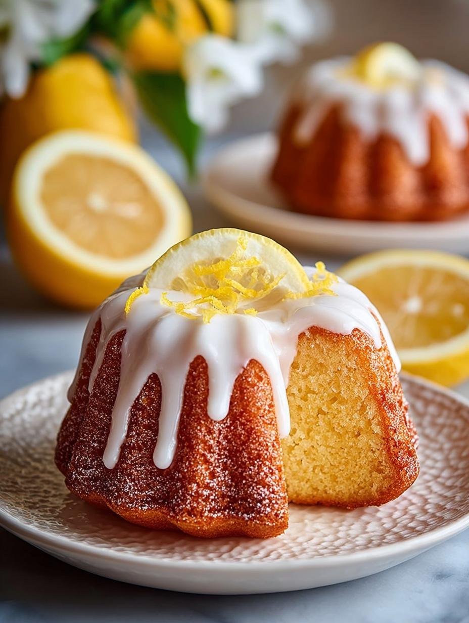 Mini Lemon Bundt Cakes: 12 Delightful Bites