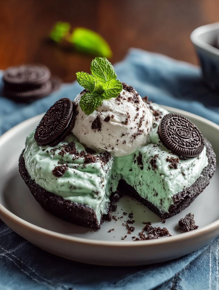Mint Oreo Ice Cream Pie: 5 Reasons to Love It - Mint Oreo Ice Cream - main visual representation