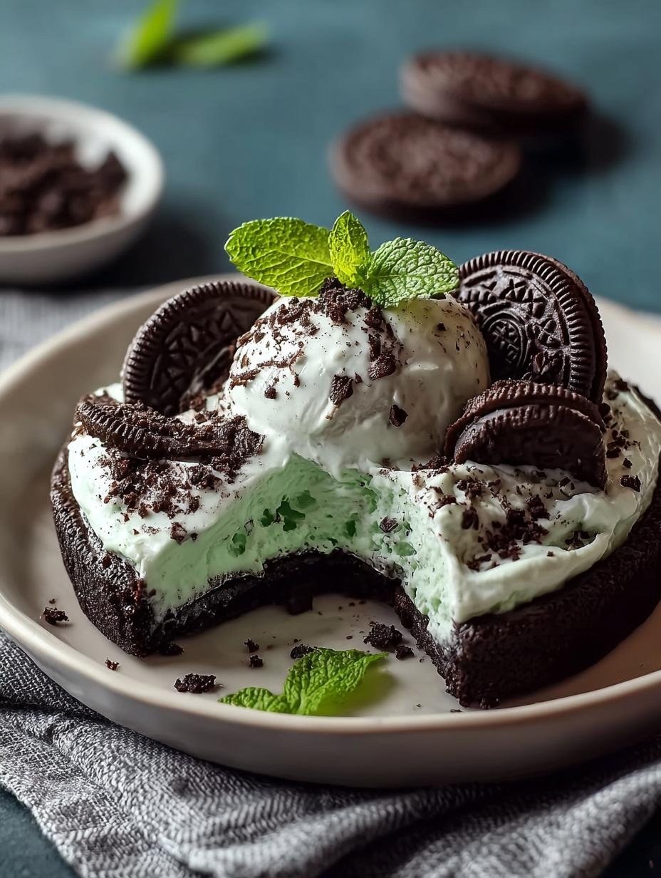 Mint Oreo Ice Cream