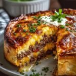 One Pan Cheeseburger Pie