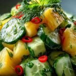 Pineapple Cucumber Salad