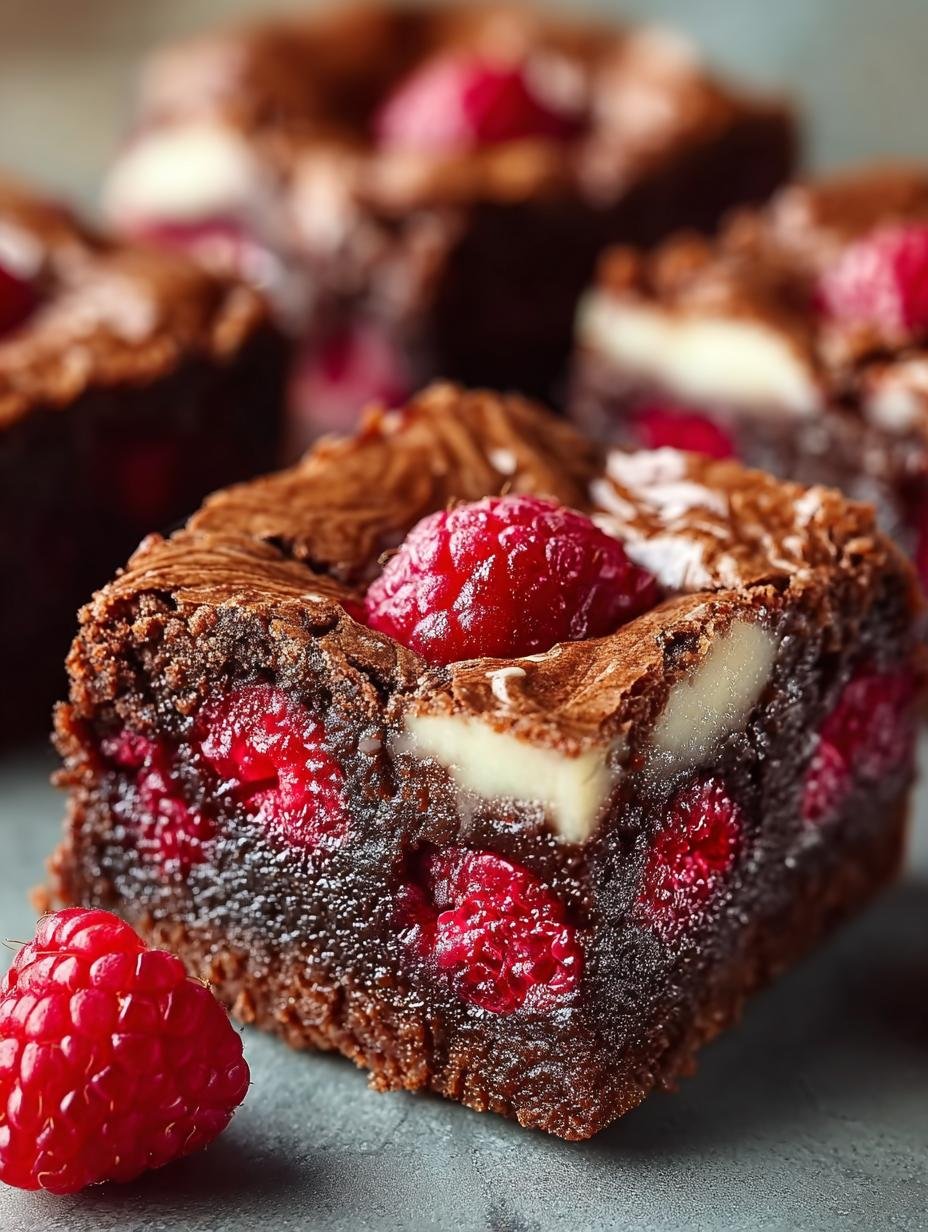 Raspberry Swirl Brownies: 5 Reasons to Indulge Today - Raspberry Swirl Brownies - additional detail