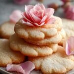 Rose Petal Sugar Cookies
