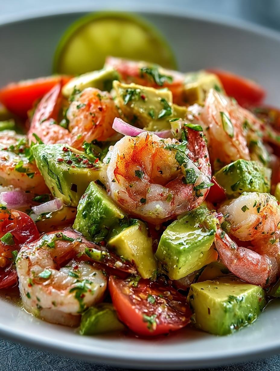 Delicious Shrimp Avocado Salad: A Creamy Delight - Shrimp Avocado Salad - additional detail