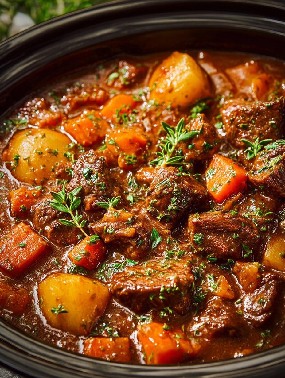 Slow Cooker Beef Stew: 5 Hearty Reasons to Love It - Slow Cooker Beef Stew - additional detail
