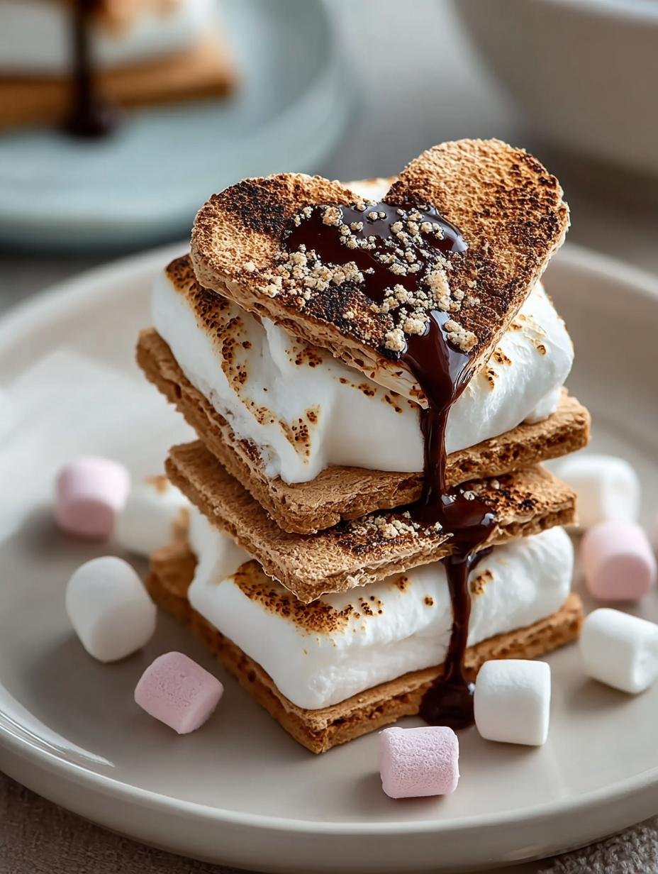 Smores Bar with Heart: 5 Sweet Ways to Celebrate Love - Smores Bar with Heart - additional detail