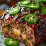 Spicy Jalapeno Popper Meatloaf